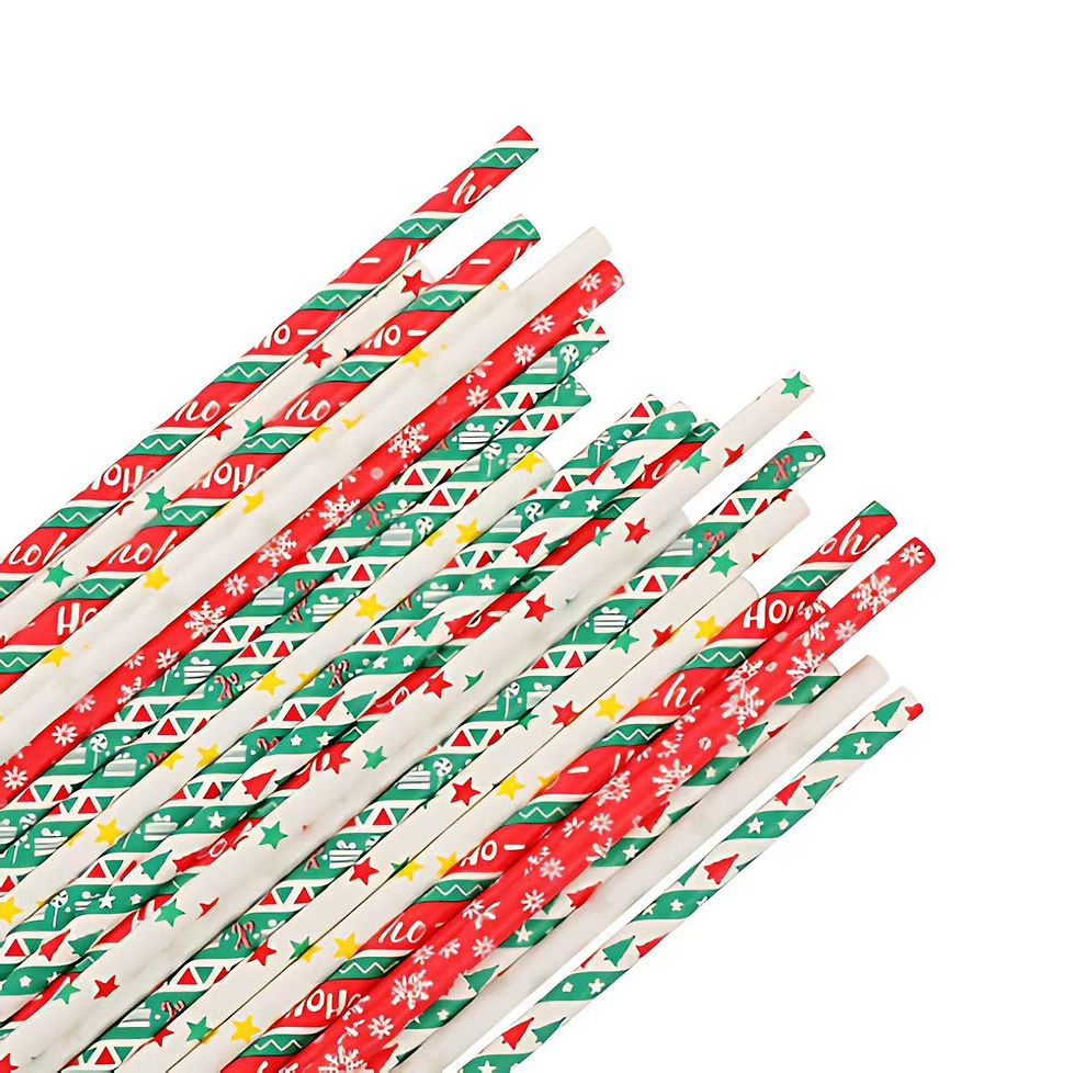 Thumbnail: Christmas Drinking Straws