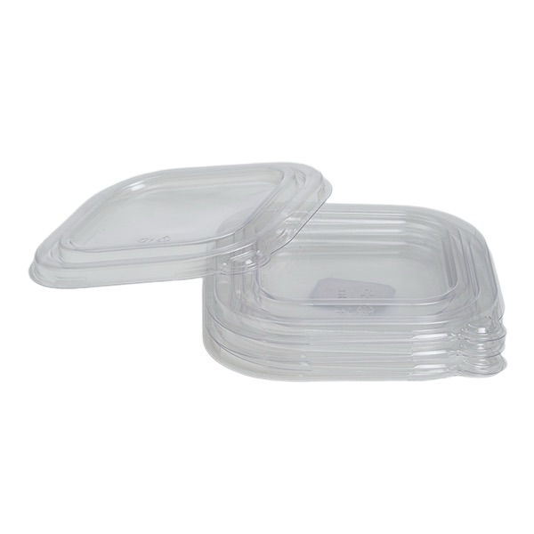 Miniatura: PET lid for the multi-cup tray--snap-on PET beverage lid