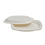 Thumbnail: 9×6 inch oval biodegradable plate disposable tableware