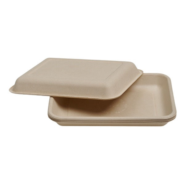 Miniatura: 2D Tray biodegradable takeaway food trays