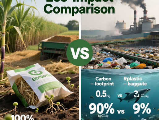 Bagasse vs. Plastic Packaging: Which is More Environmentally Friendly? – Mana Eco Insights