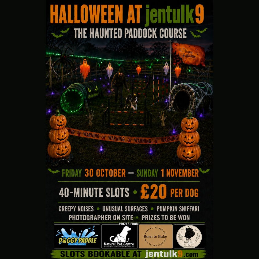 🎃 HALLOWEEN AT jentulk9 — THE HAUNTED PADDOCK COURSE! 🎃