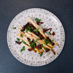 WEISSER SPARGEL AUS DEM OFEN 