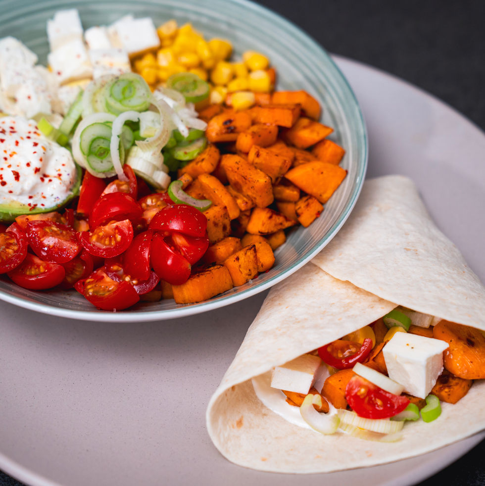 MEXIKANISCHE BOWL MIT SÜßKARTOFFEL
