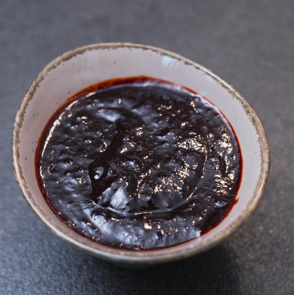 BBQ SAUCE MIT PREISELBEERE