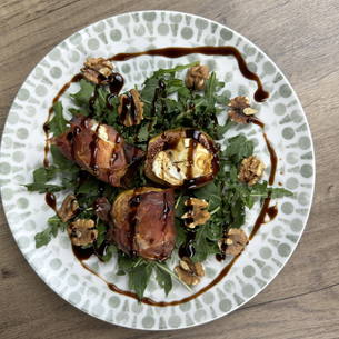 GEBACKENE FEIGEN MIT ZIEGENFRISCHKÄSE