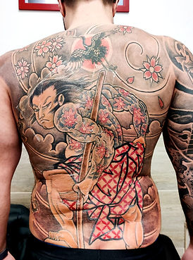 Japanese Back Piece