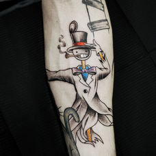 Vogelscheuche Tattoo Berlin
