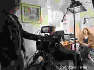 Evenlode Films and Production - In our Studios Cheltenham - On set - 3 Shorts for GDASS