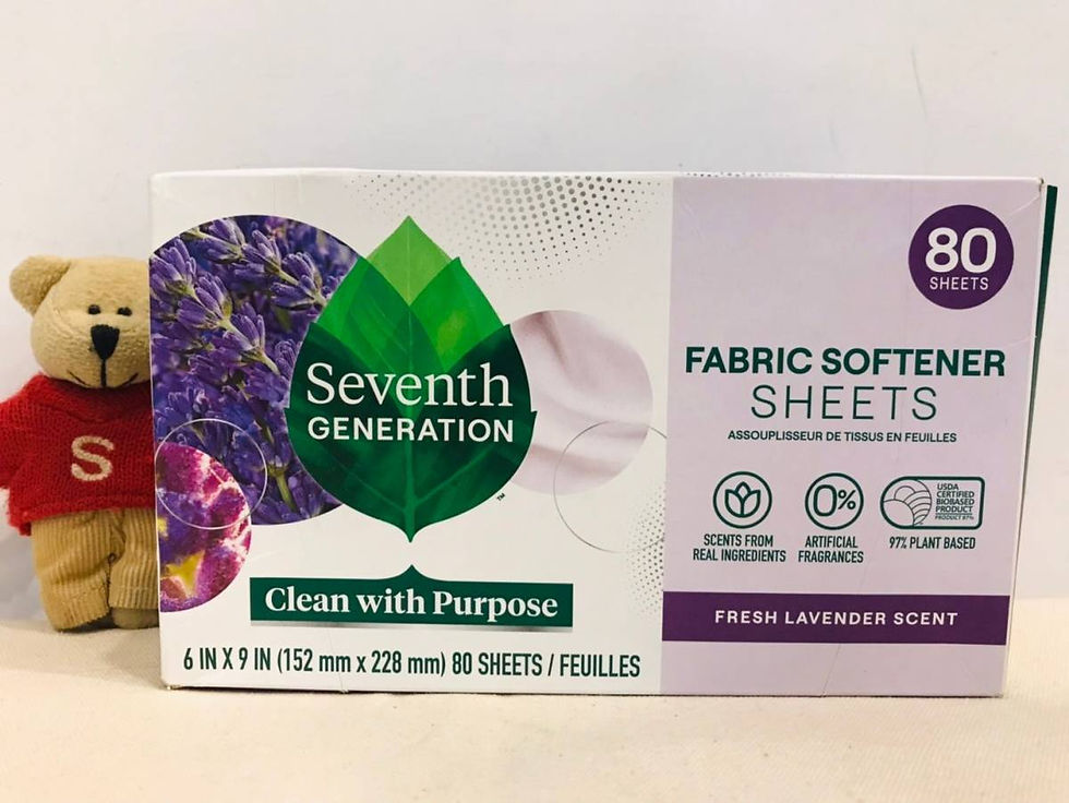 Thumbnail: 【Sunny Buy】Seventh Generation Fabri Softener Sheets-Free&Clear/Lavender 80sheets