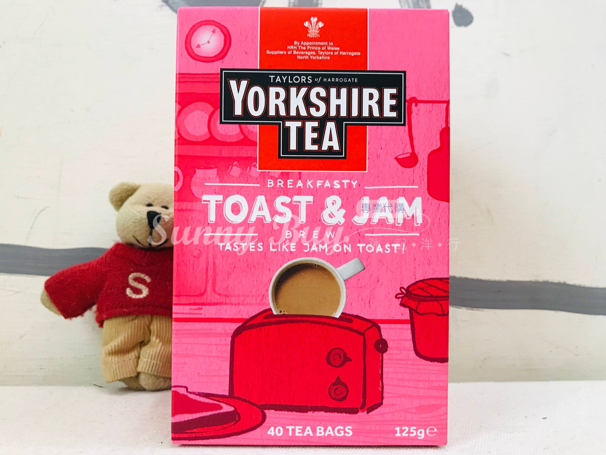 【Sunny Buy】Taylors Yorkshire Tea /Toast & Jam 40 Tea Bags (#21008)