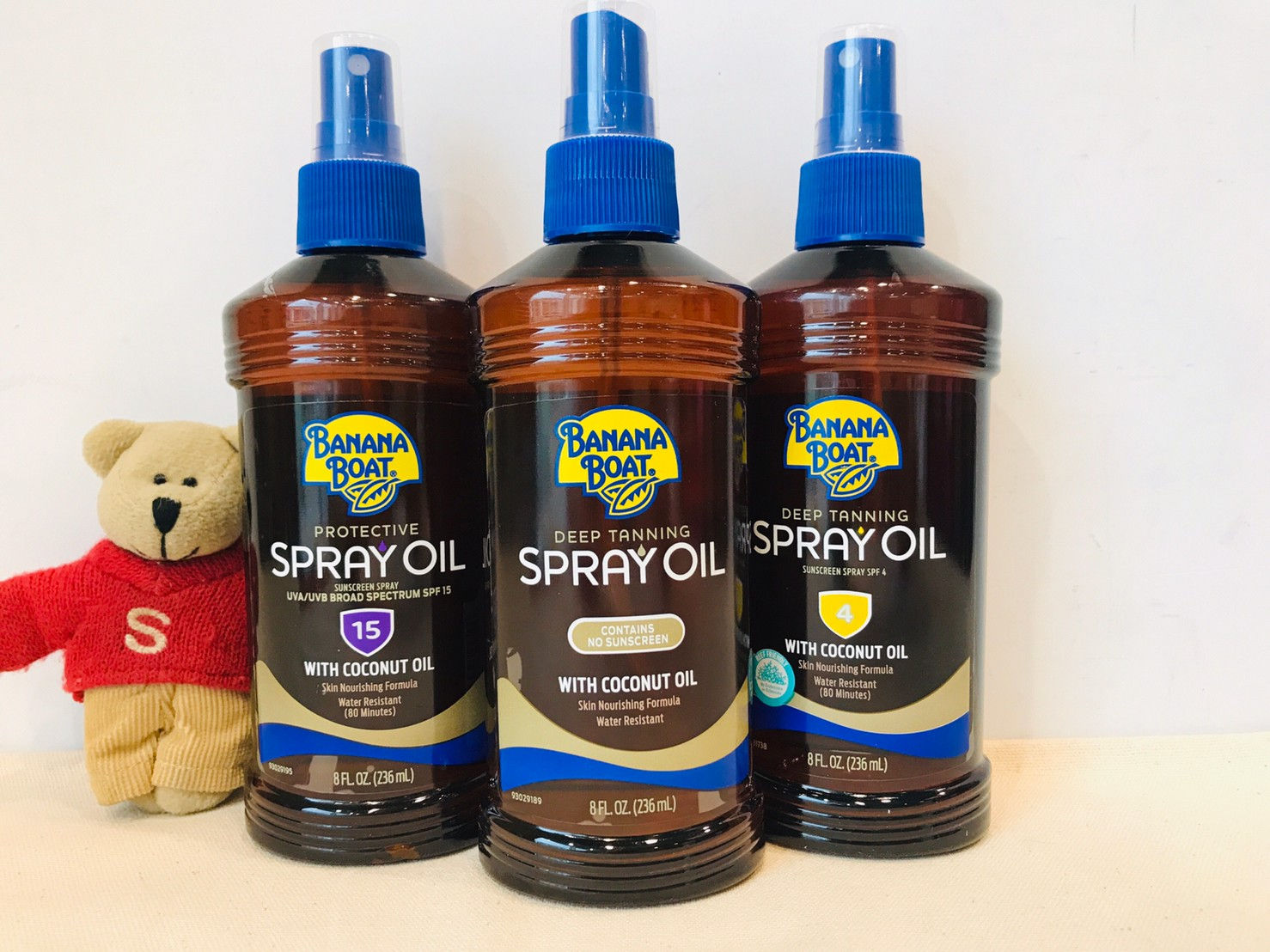【Sunny Buy】Banana Boat Deep Tanning Spray Oil 8oz (3 kinds)