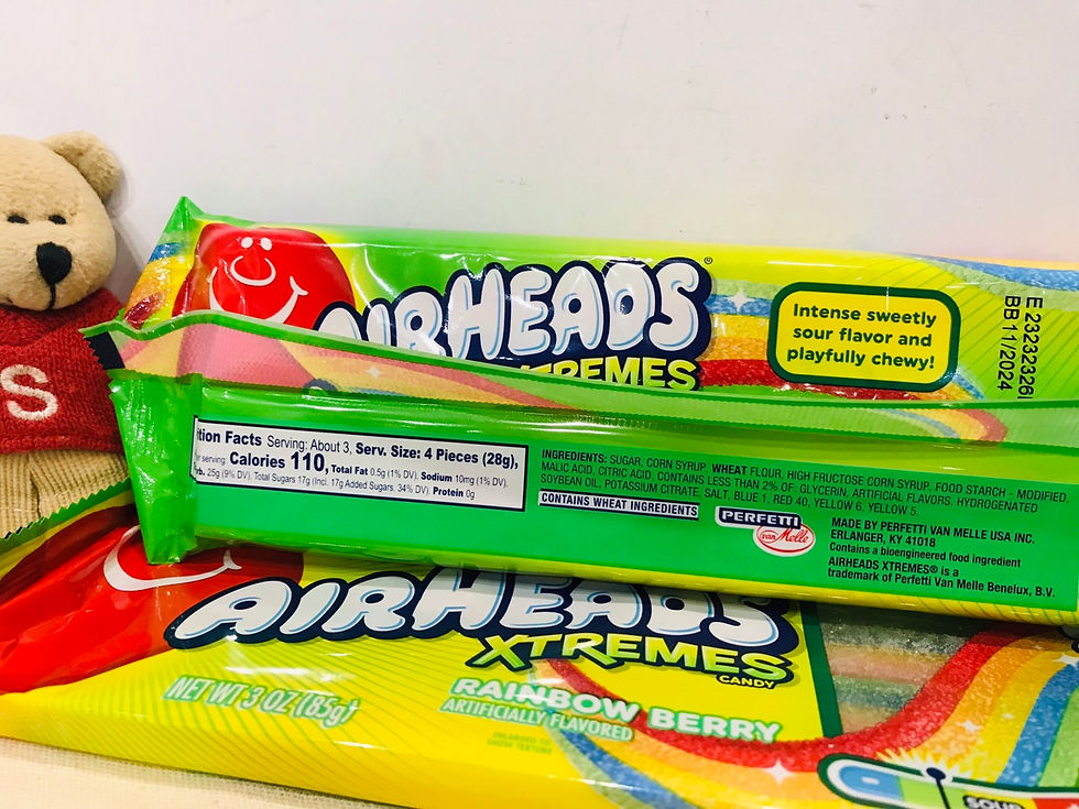Thumbnail: 【Sunny Buy】Airheads Xtremes Sweetly Sour Rainbow Berry Candy 3 oz(#25000)