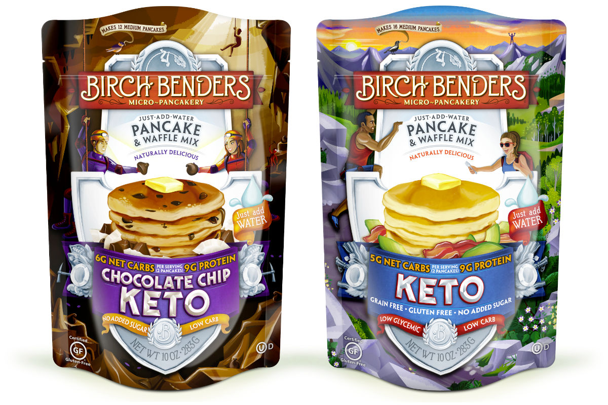 【Sunny Buy】Birch Benders Keto Pancake & Waffle Mix 10oz(2 Flavors)(#16431/16450)