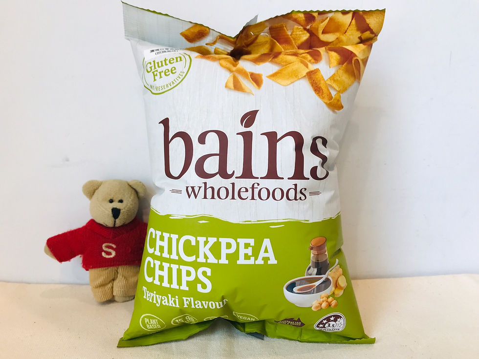 Thumbnail: 【Sunny Buy】Bains Wholefoods Chickpea Chips-Teriyaki/Chilli&Lime 100g