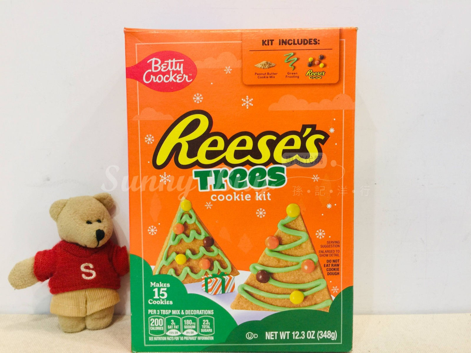 【Sunny Buy】Betty Crocker Reese's Trees Cookie Decorating Kit 12.3oz(#24395)