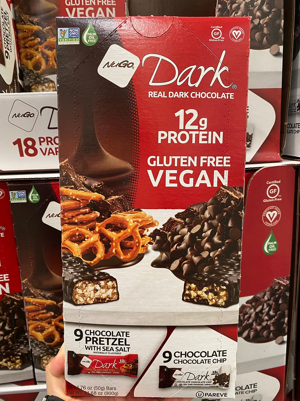 Thumbnail: 【Sunny Buy】NuGo Dark Chocolate Gluten Free Vegan Chocolate Chip/Pretzel 31.68oz