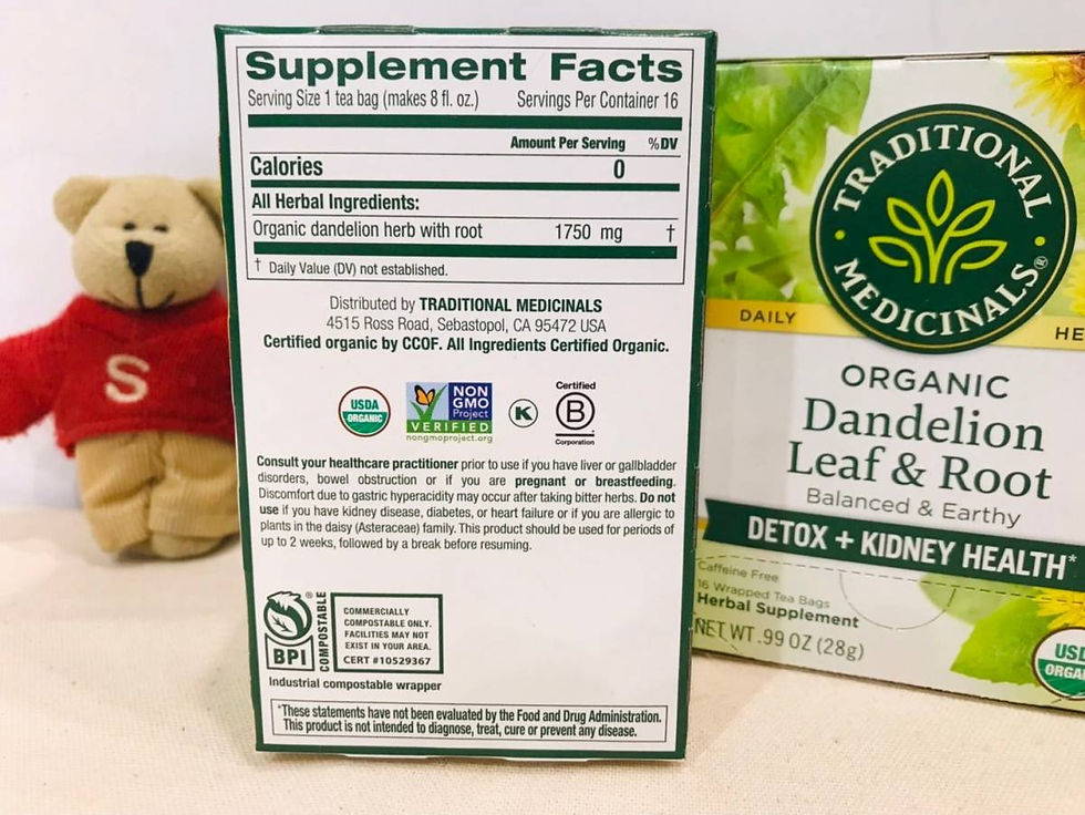 Thumbnail: 【Sunny Buy】Traditional Medicinals Organic Dandelion Leaf & Root Tea 16ct(#25552)