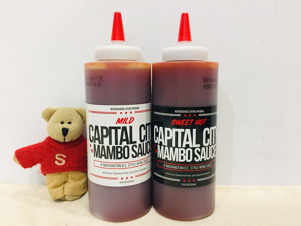 【Sunny Buy】Capital City Sweet Hot/Mild Mambo Sauce 12oz (#25472/25471)
