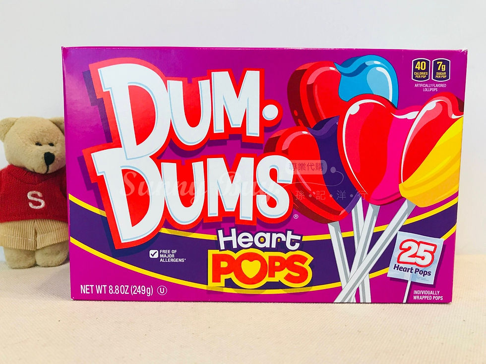 Thumbnail: 【Sunny Buy】Dum Dums Heart Pops / 25 Pops 8.8oz  (#21833)