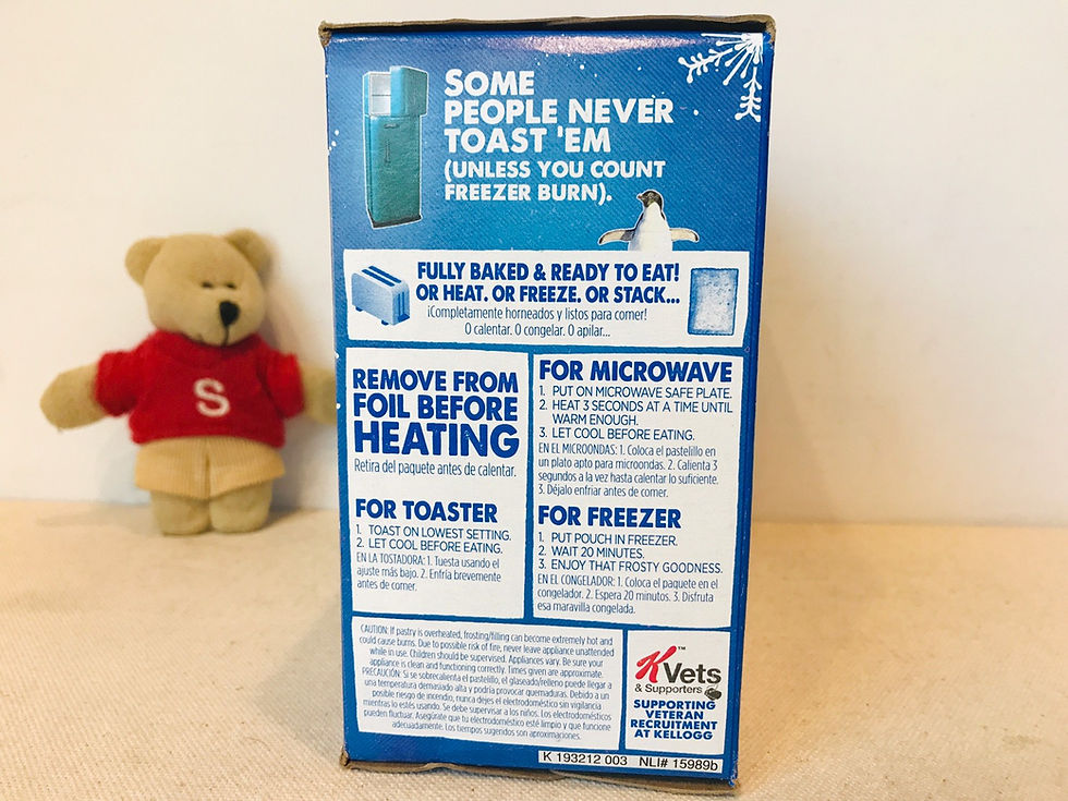 Thumbnail: 【Sunny Buy】Pop-tarts Cookies&Creme / 12 Toasters 20.3oz (#10855)