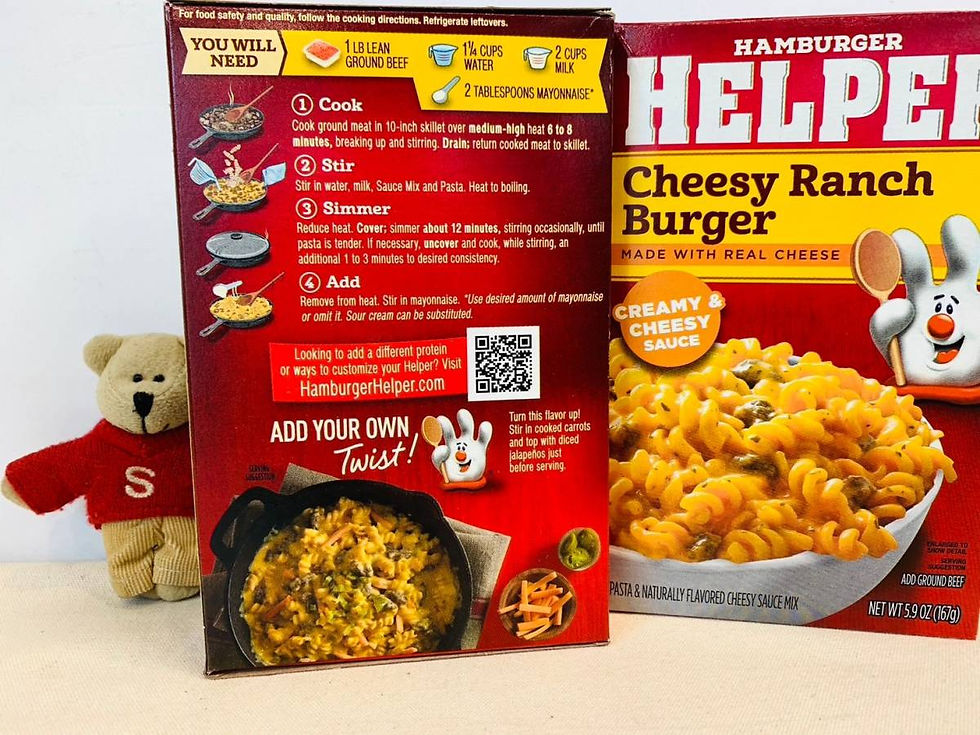 Thumbnail: 【Sunny Buy】Hamburger Helper / Cheesy Rach Burger 5.9oz (#20153)