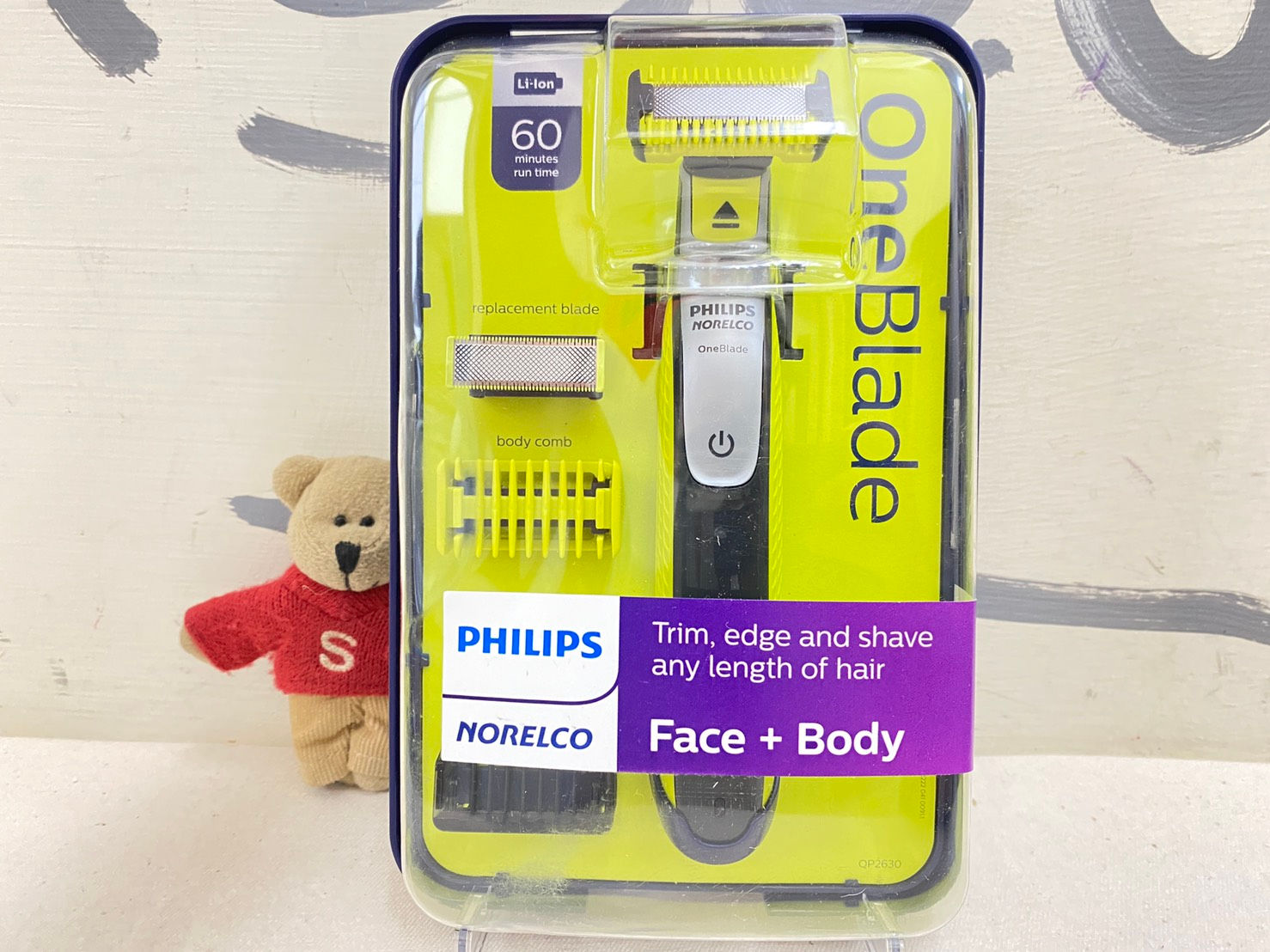 【Sunny Buy】Philips Norelco OneBlade Face+Body Shaver (#20822)