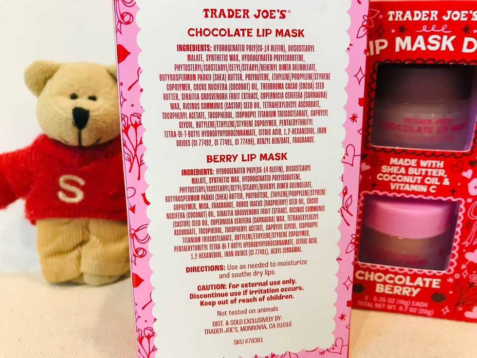 Thumbnail: 【Sunny Buy】Trader Joe's Chocolate Berry Lip Mask Duo 0.7oz (#27745)