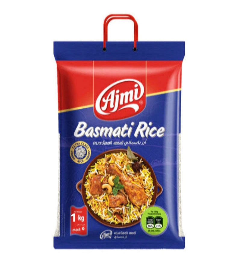 Sella Basmati Rice 1kg by Ajmi