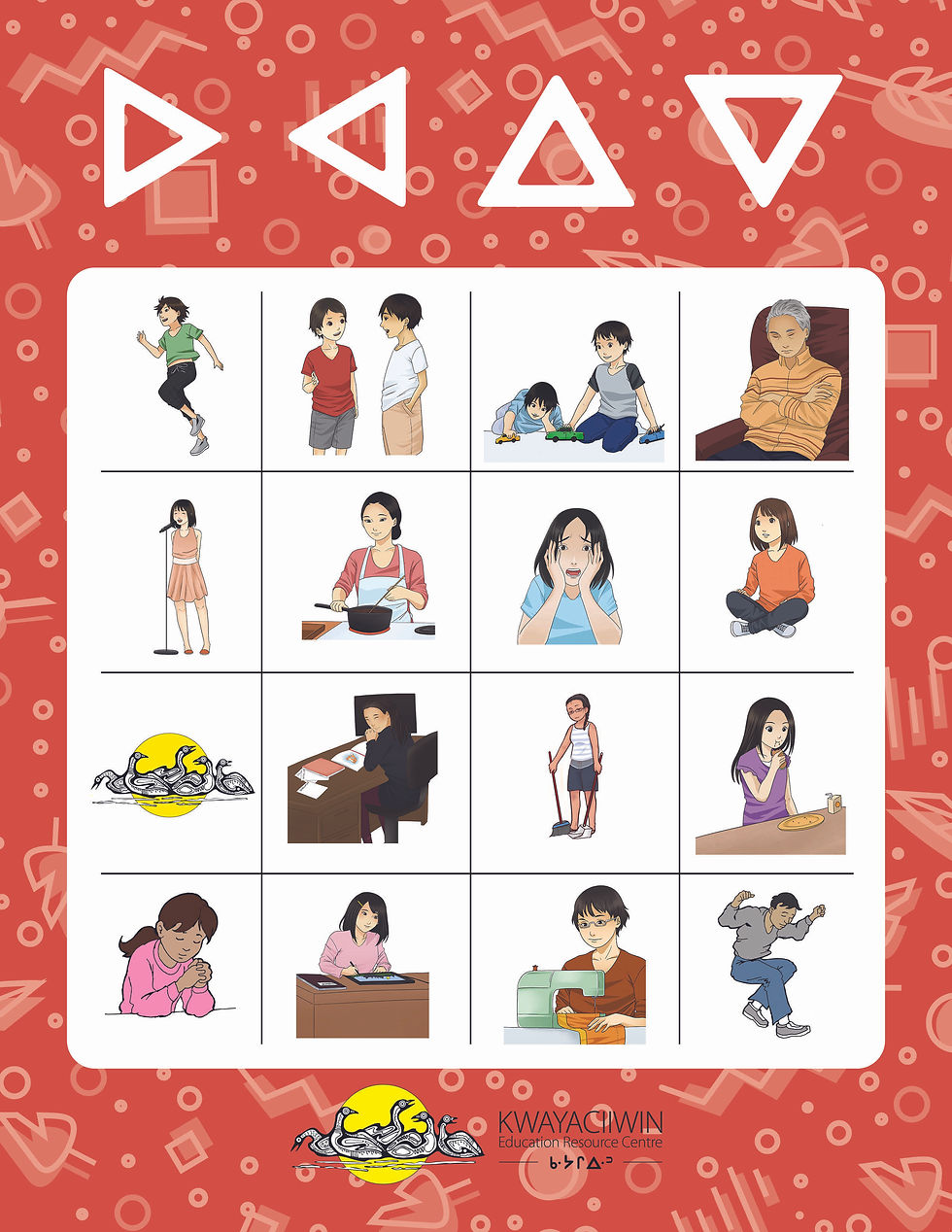 Thumbnail: Actions Bingo Cards