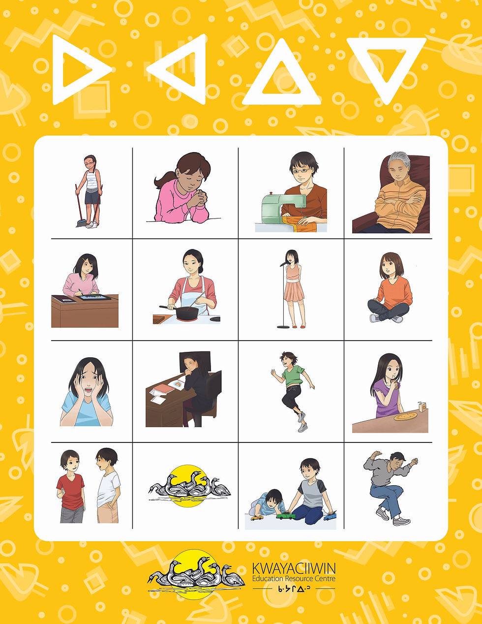 Thumbnail: Actions Bingo Cards