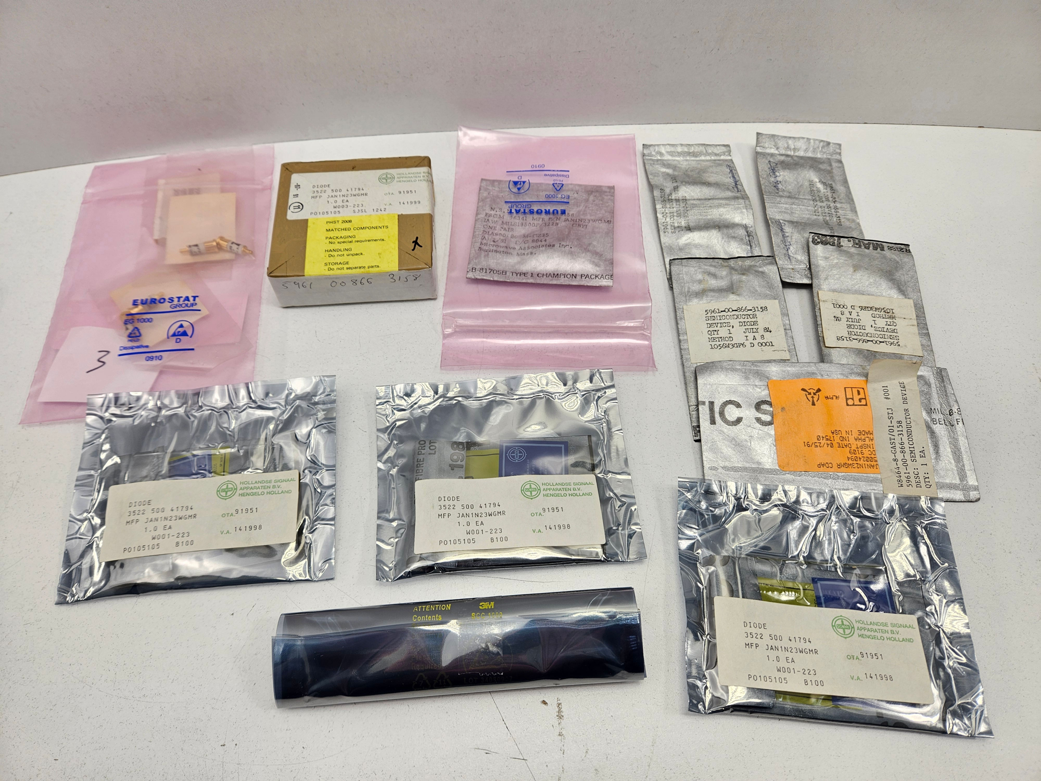 JAN1N23WGMR Diode Semiconductor Device 5961-00-866-3158