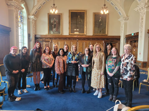 Change makers participants visiting Belfast City Hall