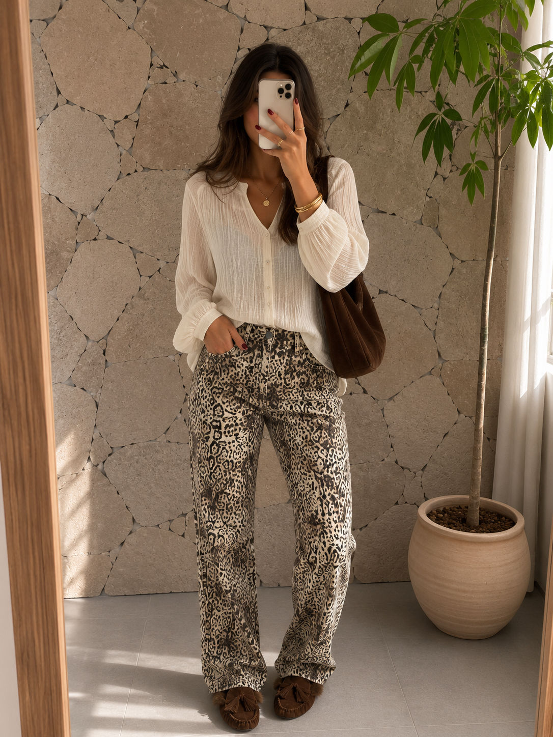 Jean print 