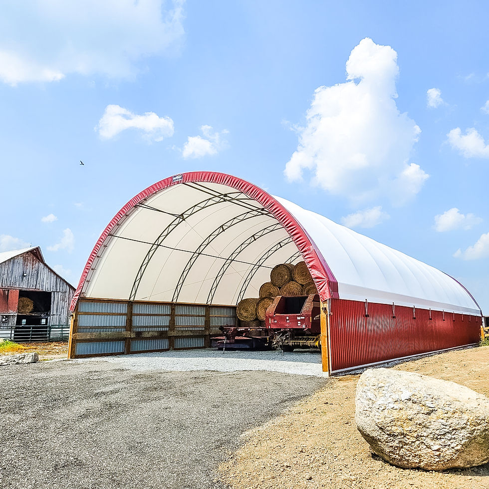 Haw and Straw Storage Barn