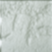 Green single square tile with rough finish