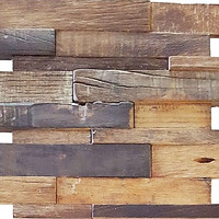 horizontal timber planks fitting togther