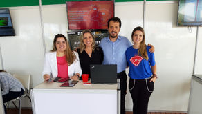Faculdade Una apresenta aplicativo AgroAjuda na TecnoShow!
