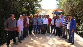 Ponte de concreto é construída e inaugurada na região dos Martírios