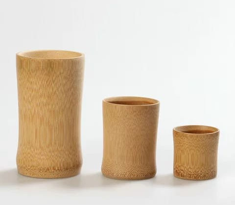 Oceans Republic's natural bamboo drinking cup is a great eco-friendly option. Made from bamboo, a sustainable resource.