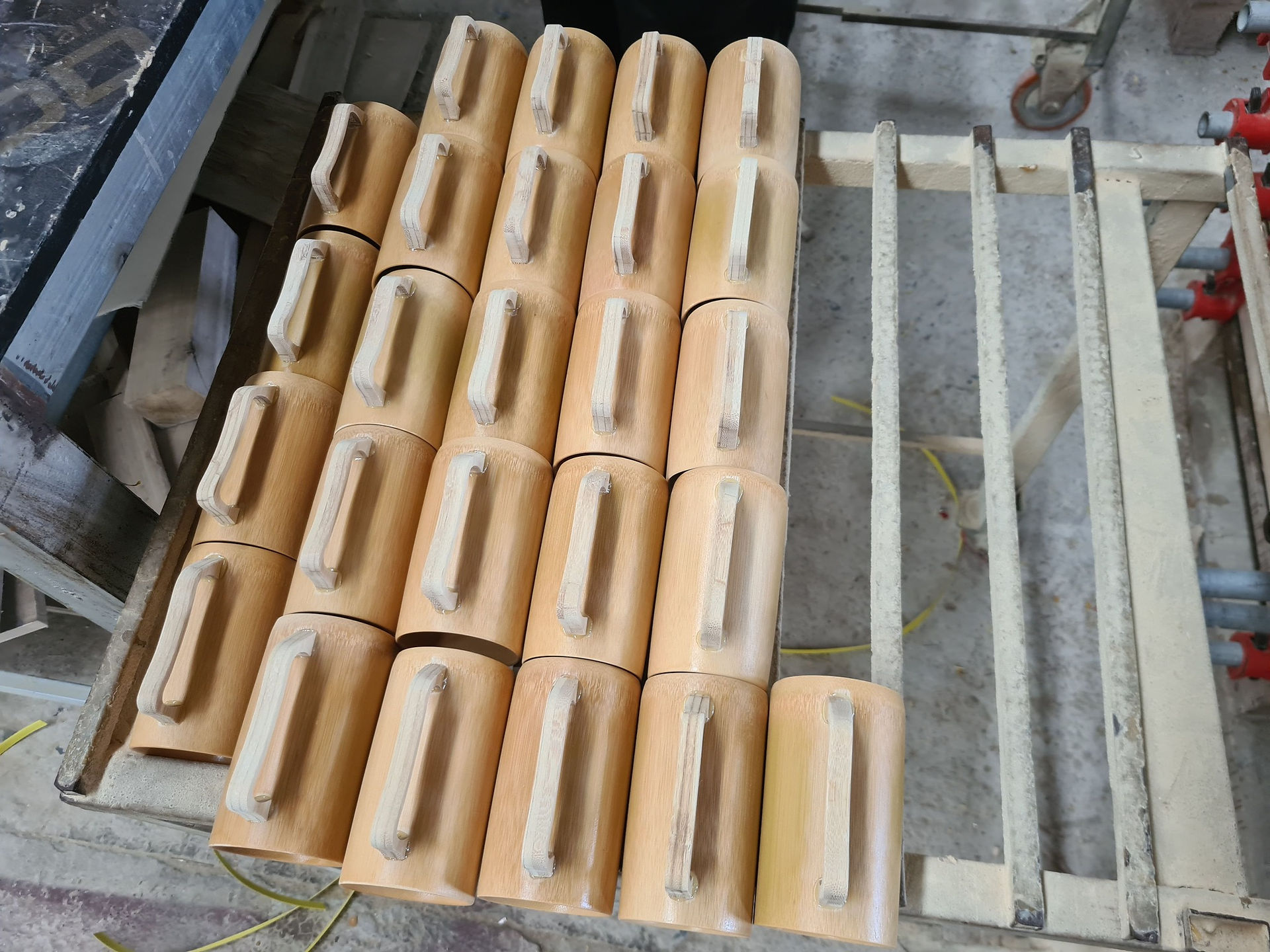 Bamboo Cups Mass production