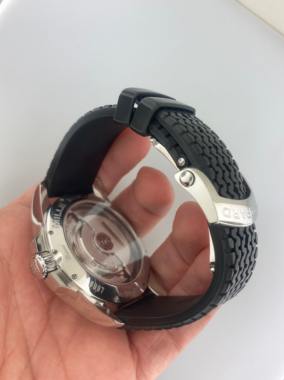Thumbnail: Chopard 44mm Mille Miglia Gran Turismo XL 8997 Power Reserve Automatic Rubber