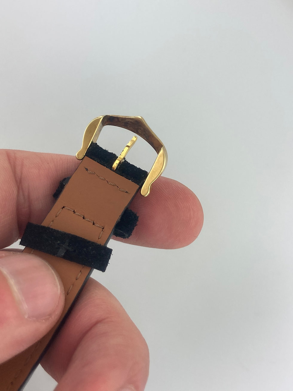 Thumbnail: Cartier Vermeil 925 Tank 31mm X 23mm Must 590005 Champagne Quartz Gold Plaque