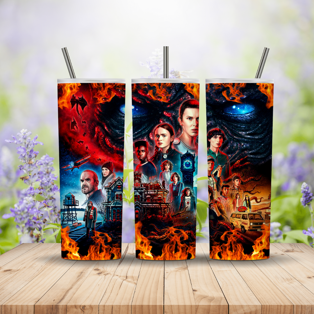 Stranger Things season 4 inspired 20oz Tumbler