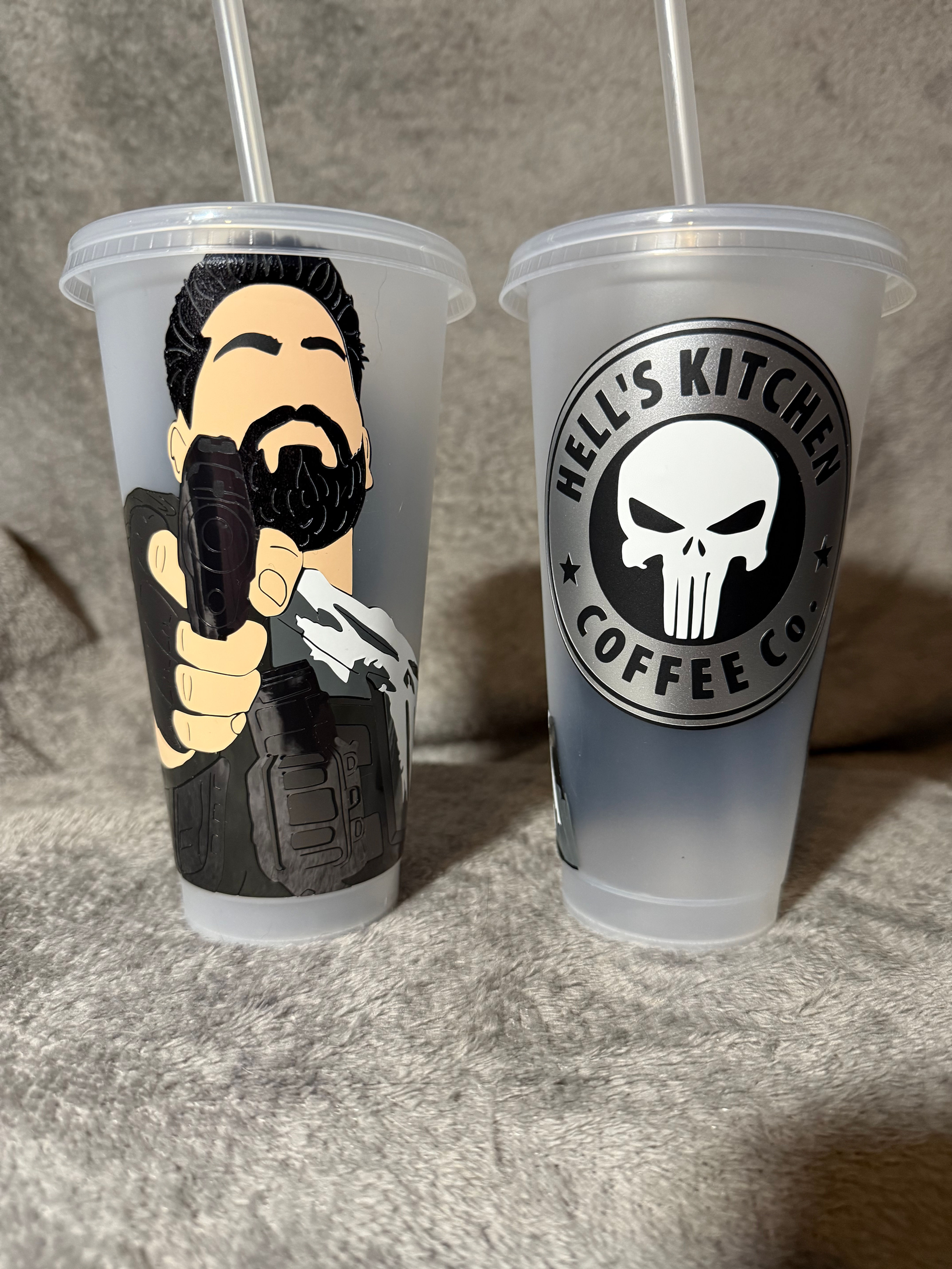 Hell’s Kitchen coffee collection - Punisher 24oz cold cup