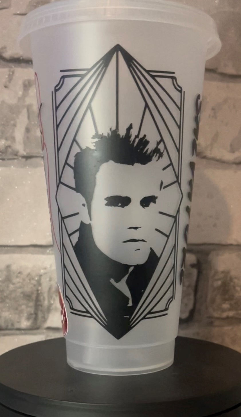 Art Deco Style Vampire Diaries Cold Cup 24oz