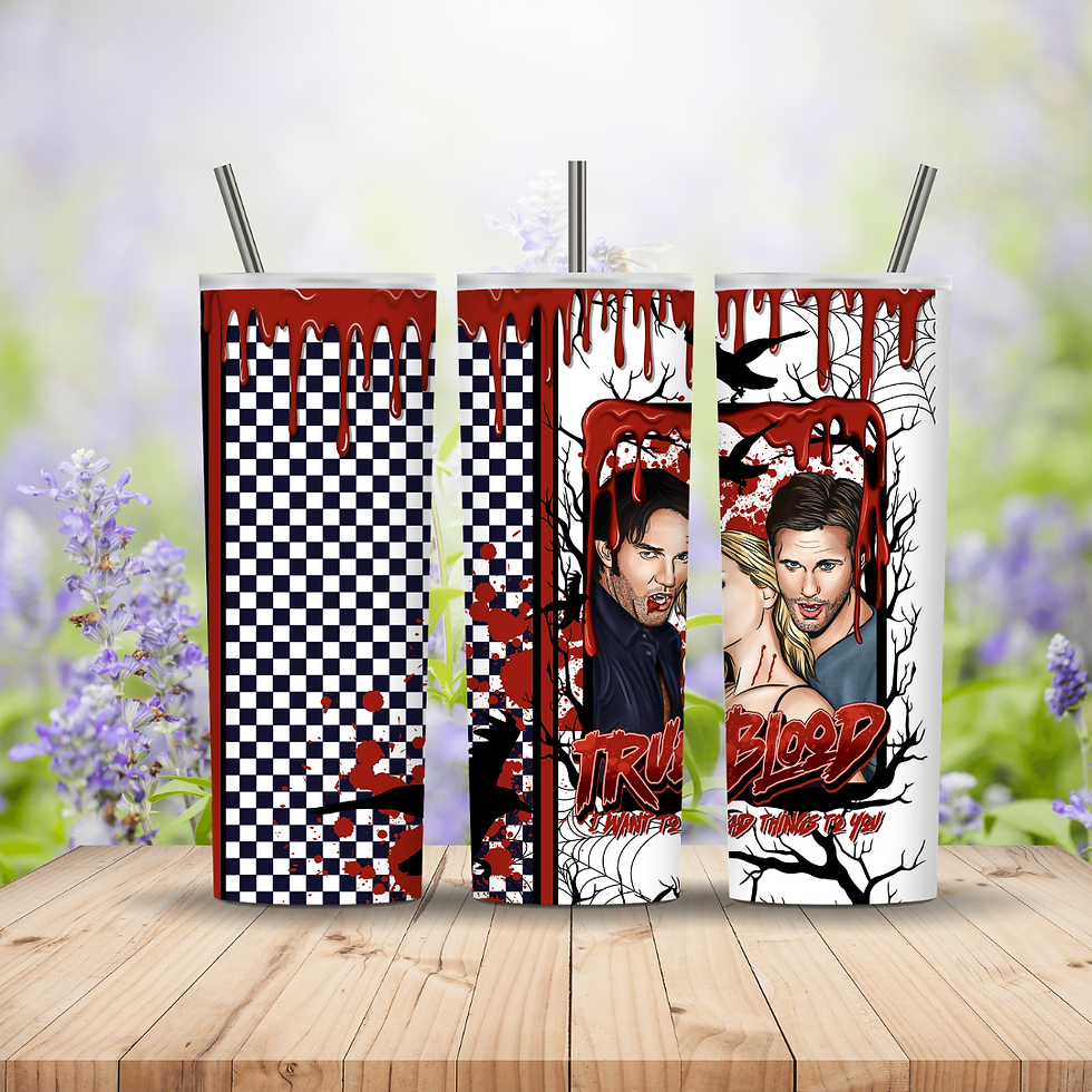 True Blood Trio 20oz Tumbler
