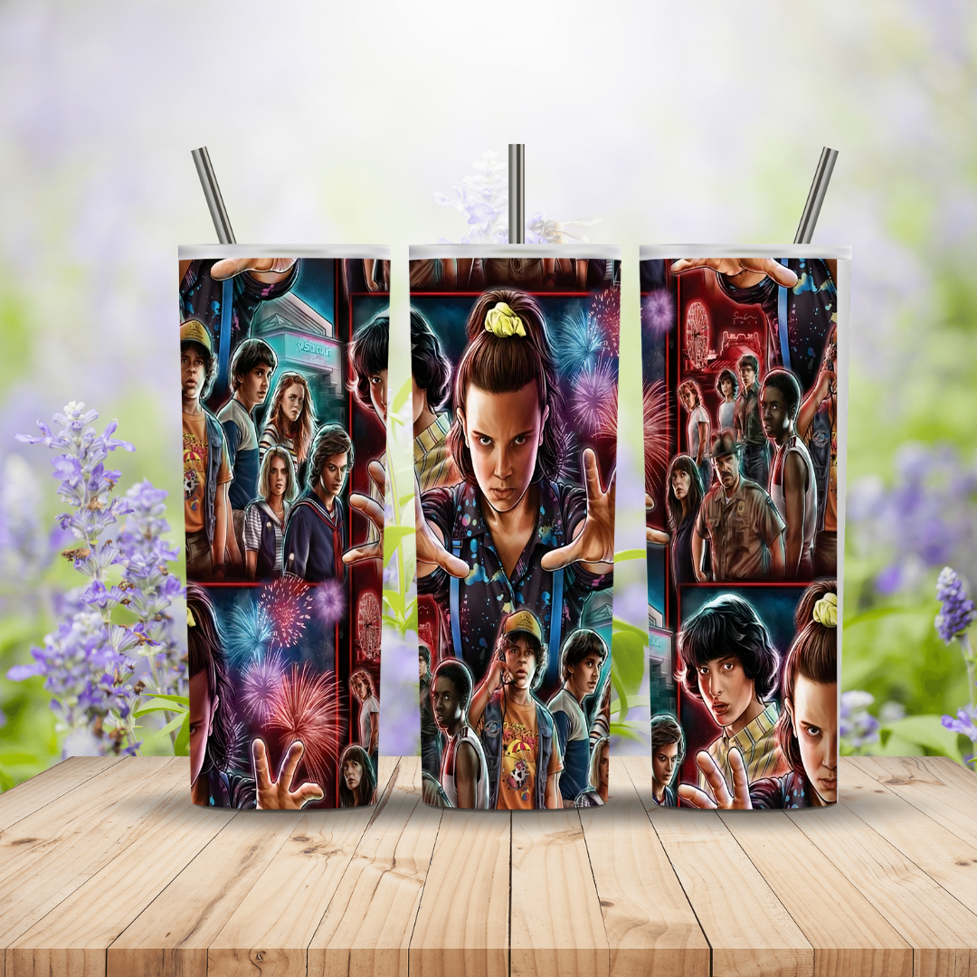 Stranger Things season 3 inspired 20oz Tumbler