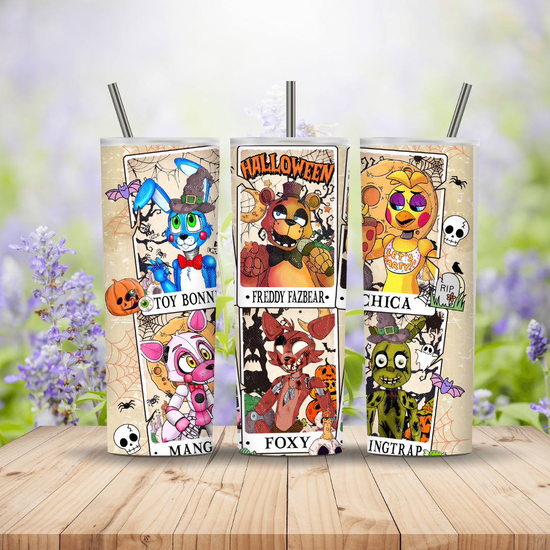 FNAF Tarot card style 20oz Tumbler