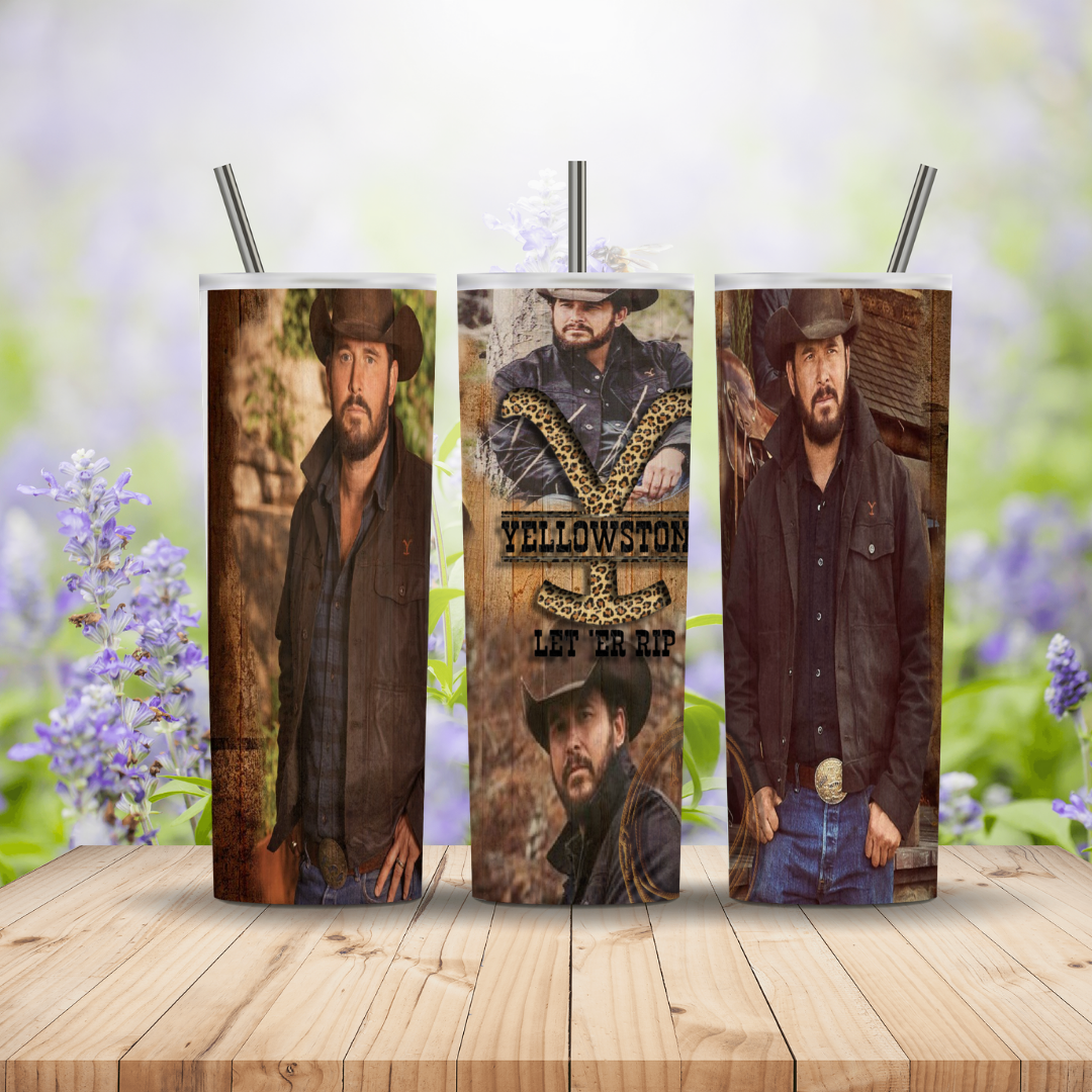 Yellowstone Inspired 20oz Insulated Tumbklers